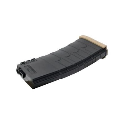 G&G MID-CAP MAGAZINE FOR GR16 120RDS BLACK/TAN (G08101-2)