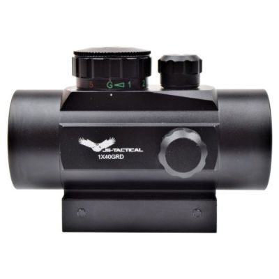 JS-TACTICAL RED DOT 40MM PIPE BLACK (JS-1X40GRD)