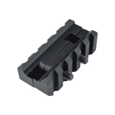 JS-TACTICAL TWIN 20mm RAILS FOR M4 FRONT SIGHT BLACK (JS-AR5F)