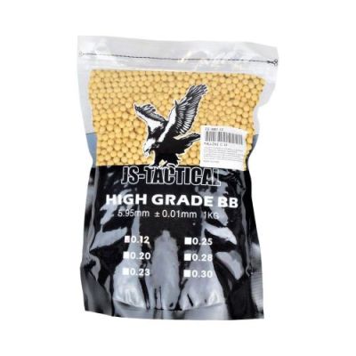 JS-TACTICAL BALL PELLETS 0,12g YELLOW (JS-BB0.12)