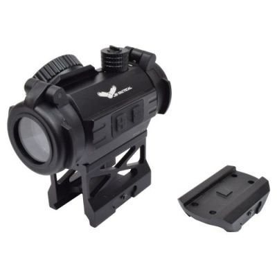 JS-TACTICAL RED DOT SIGHT WITH 1" RISER BLACK (JS-BD01)