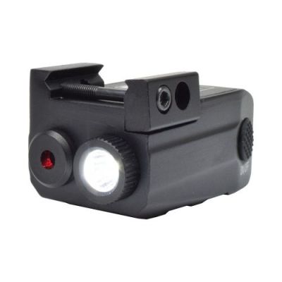 JS-TACTICAL LED FLASHLIGHT AND RED LASER (JS-GJ25R)