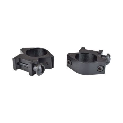 JS-TACTICAL SHORT RINGS MOUNT 1" FOR STANDARD 20mm RAILS BLACK (JS-M2009)