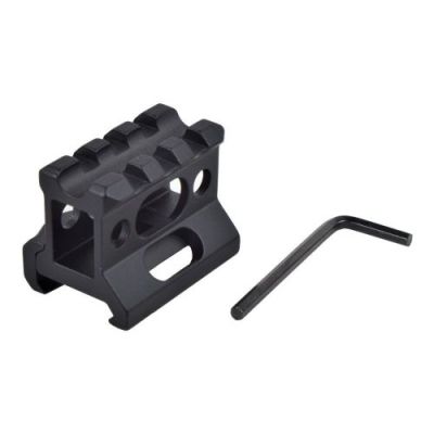 JS-TACTICAL 1" RISER FOR STANDARD 20mm RAILS 3 SLOTS (JS-MOUNT-H)