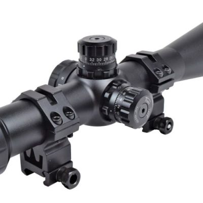 JS-TACTICAL SCOPE 10X-40X ZOOM 52MM LENS BLACK (JS-SF10-40X52)