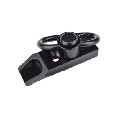 JS-TACTICAL QD SLING SWIVEL WITH KEYMOD MOUNT BLACK (JS-SWKMB)