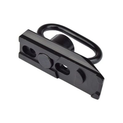 JS-TACTICAL QD SLING SWIVEL WITH KEYMOD MOUNT BLACK (JS-SWKMB)