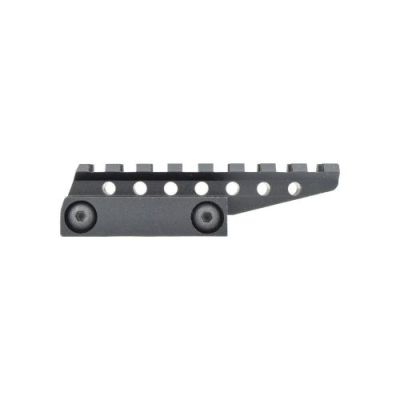 JS-TACTICAL 8 SLOTS STANDARD 20mm RAIL 1/2 INCH RISER BLACK (JS-TACRS)