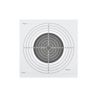 JS-TACTICAL TARGET SHEETS 14 X 14 WHITE 100 PIECES (WO-TG01W)