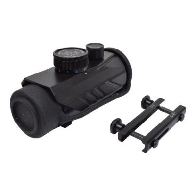 JS-TACTICAL RED DOT SIGHT WITH 20mm & 11mm RAILS MOUNT BLACK (JS-XD30X)