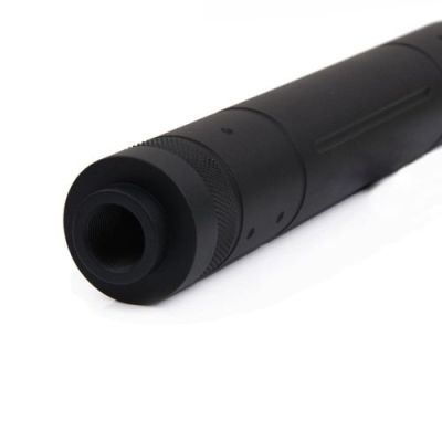 METAL TYPE D SILENCER 195X31 VERSION BLACK (ME2012-B)