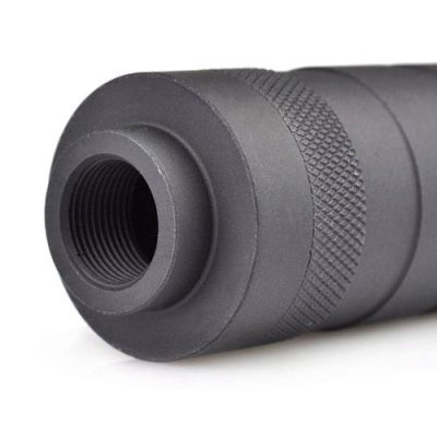 METAL TYPE D SILENCER 155X31 VERSION BLACK (ME2013-B)