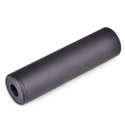 METAL SMOOTH STYLE SILENCER 130X35 VERSION BLACK (ME2019-B)