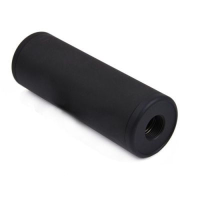 METAL SMOOTH STYLE SILENCER 100X35 VERSION BLACK (ME2020-B)