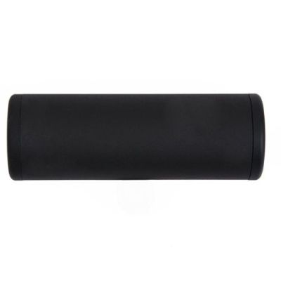 METAL SMOOTH STYLE SILENCER 100X35 VERSION BLACK (ME2020-B)