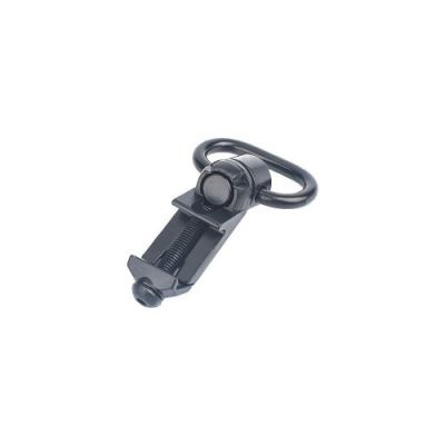 METAL QD SLING SWIVEL WITH MOUNT FOR 20MM RAILS BLACK (ME4011-B)