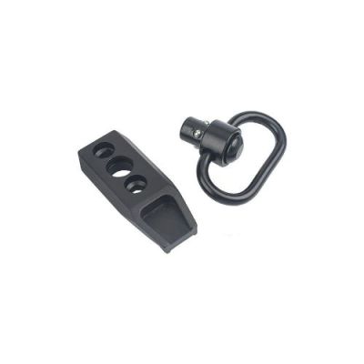 METAL QD SLING SWIVEL WITH MOUNT FOR KEYMOD BLACK (ME4034-B)