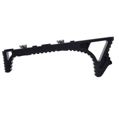 METAL LINK CURVED FOREGRIP FOR KEYMOD BLACK (ME6076-B)