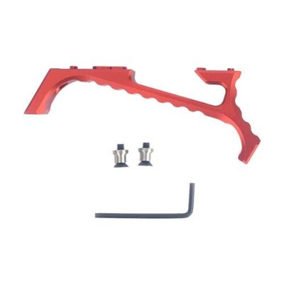 METAL VP23 TACTICAL ANGLED GRIP FOR KEYMOD RED (ME6081-RED)