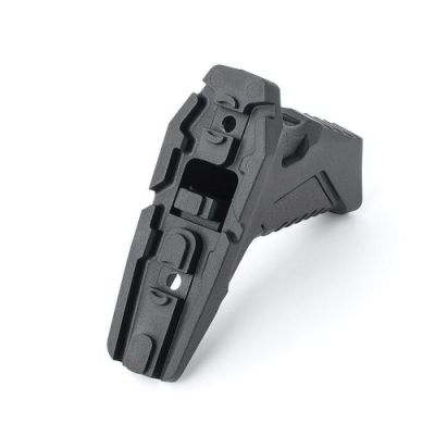 MP LINK ANGLED HAND STOP FOR M-LOK/KEYMOD SYSTEMS BLACK (MP1008-B)