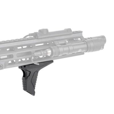 MP LINK ANGLED HAND STOP FOR M-LOK/KEYMOD SYSTEMS BLACK (MP1008-B)