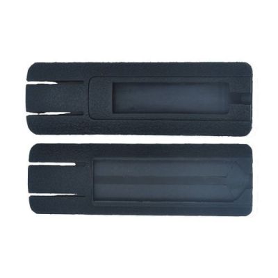 MP RAIL COVER WITH REMOTE CONTROL POCKET FOR 20MM RAILS 2 PIECES SET BLACK (MP2004-B)