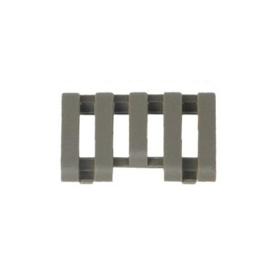 MP 5 SLOT RAIL COVER WITH WIRE LOOM DARK EARTH (MP2007-T)