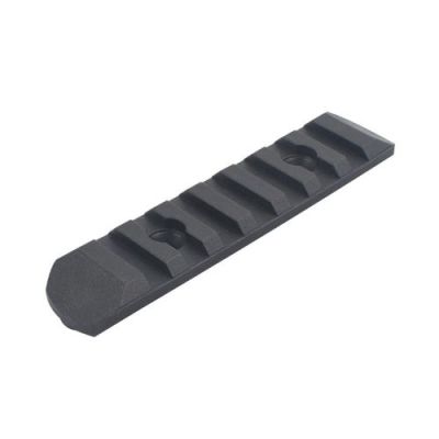 MP POLYMER 20MM RAILS FOR M-LOK AND KEYMOD 6 PIECES SET BLACK (MP2013-B)