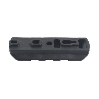 MP POLYMER 20MM RAILS FOR M-LOK AND KEYMOD 6 PIECES SET BLACK (MP2013-B)