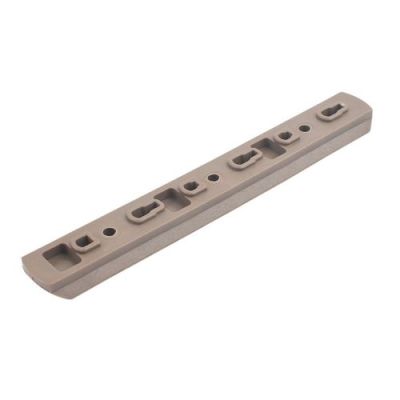 MP POLYMER 20MM RAILS FOR M-LOK AND KEYMOD 6 PIECES SET DARK EARTH (MP2013-T)