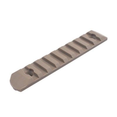 MP POLYMER 20MM RAILS FOR M-LOK AND KEYMOD 6 PIECES SET DARK EARTH (MP2013-T)