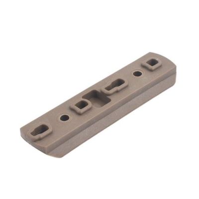 MP POLYMER 20MM RAILS FOR M-LOK AND KEYMOD 6 PIECES SET DARK EARTH (MP2013-T)