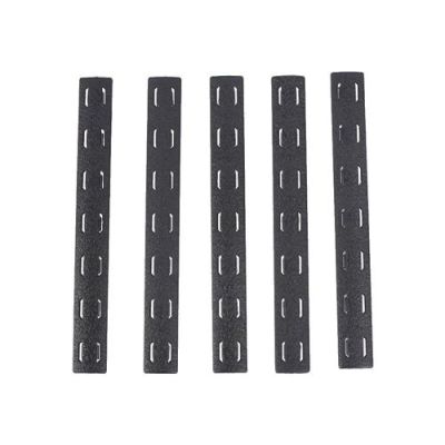 MP RAIL PANEL FOR M-LOK 5 PIECES SET BLACK (MP2014-B)