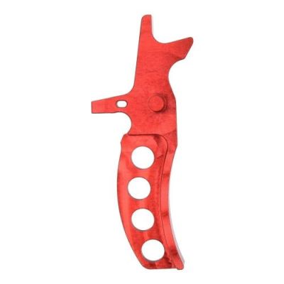 RETROARMS CNC TRIGGER AR15 TYPE D RED (RA-6770)