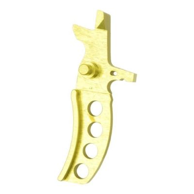 RETROARMS CNC TRIGGER AR15 TYPE D YELLOW (RA-6818)