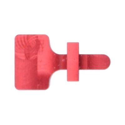 RETROARMS CNC BOLT CATCH AR15 TYPE B RED (RA-6865)