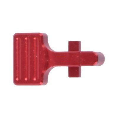 RETROARMS CNC BOLT CATCH AR15 TYPE B RED (RA-6865)