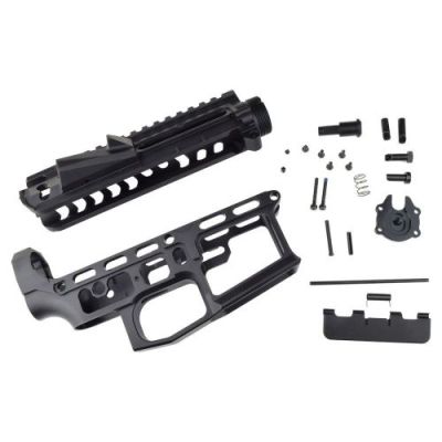 RETROARMS CNC RECEIVER SKELETONIZED TYPE C FOR M4 (RA-7173)