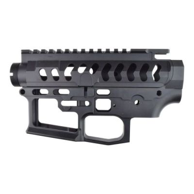 RETROARMS CNC RECEIVER SKELETONIZED TYPE C FOR M4 (RA-7173)