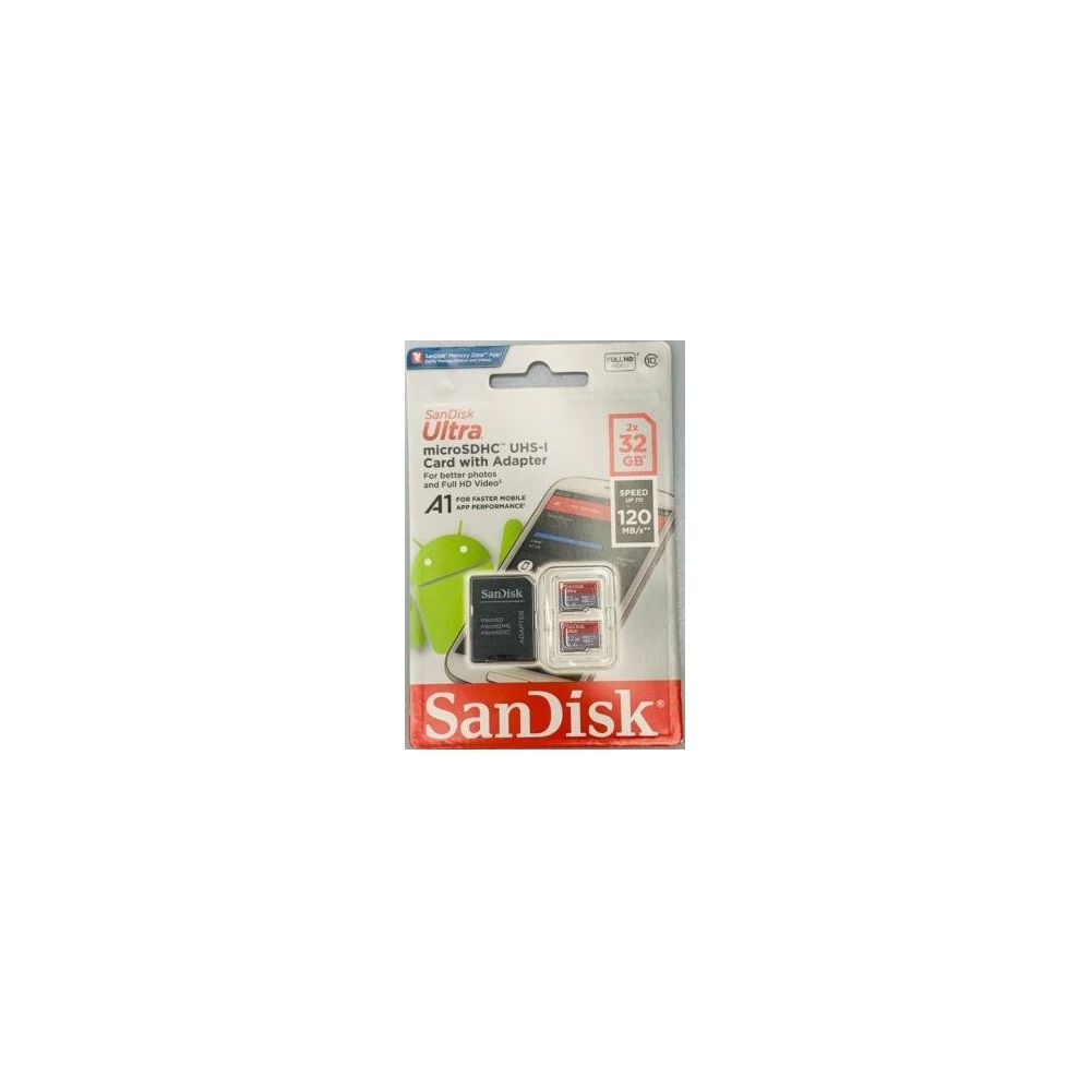 Sandisk Ultra 32Gb 120Mb/S X2 Unid.
