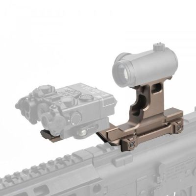 WADSN DOUBLE MOUNT FOR OPTICS DARK EARTH (WS2014T)