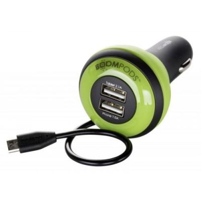 Boompods Carg.Android Coche Verde