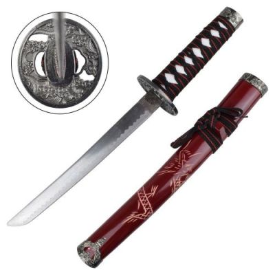 ORNAMENTAL SET KATANA-WAKIZASHI-TANTO RED (ZS574S ROSSO)