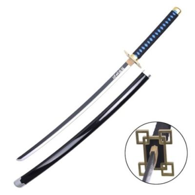 ORNAMENTAL KATANA WITH BAMBOO BLADE (ZS655-WOOD)