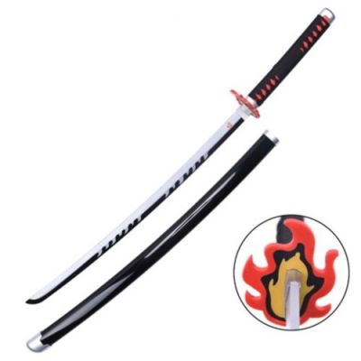 ORNAMENTAL KATANA WITH BAMBOO BLADE (ZS666-WOOD)