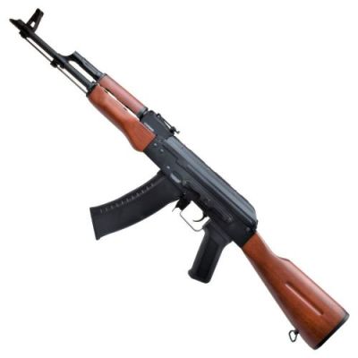 D|BOYS ELECTRIC RIFLE AK-74 REAL WOOD (4783W)