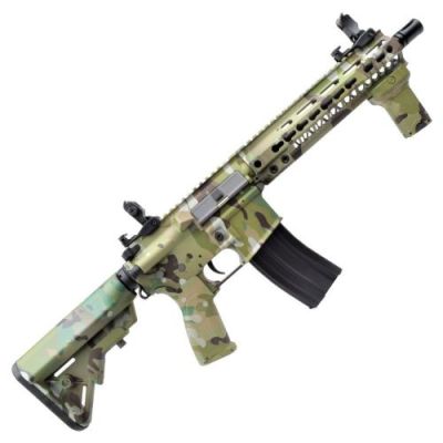 D|BOYS ELECTRIC RIFLE M4 9.5" METAL MULTICAM (4982M-M)