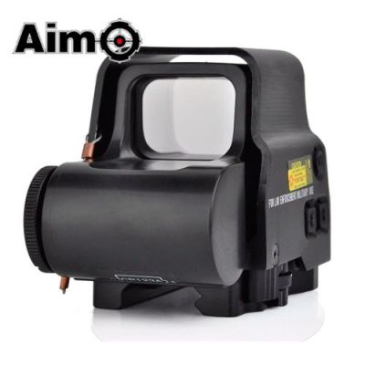 AIM-O COMPACT RED DOT SIDE CONTROLS BLACK (AO3056-B)