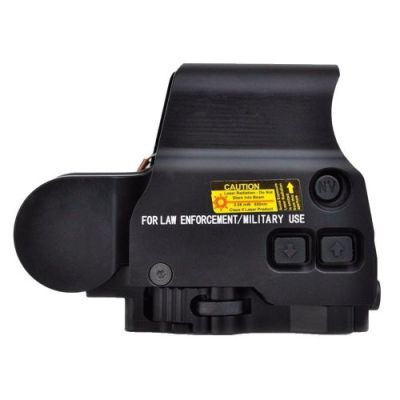 AIM-O COMPACT RED DOT SIDE CONTROLS BLACK (AO3056-B)