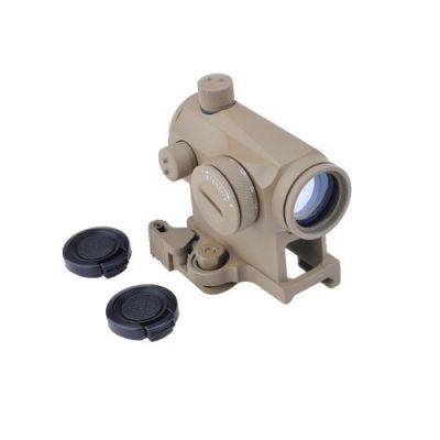 AIM-O RED DOT WITH RISER QD MOUNT DARK EARTH (AO5014-T)